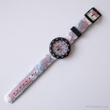 2010 Flik Flak FFL007 web-head Swatch montre | Vintage Spider-Man montre