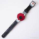 2010 Flik Flak FFL007 web-head Swatch montre | Vintage Spider-Man montre