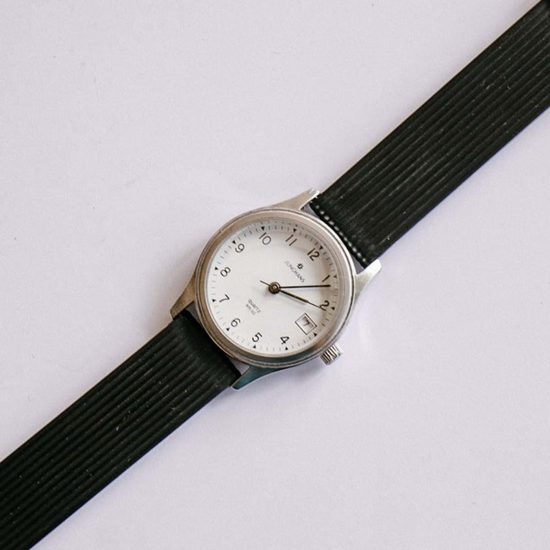 Vintage Junghans Quartz Watch 90s Junghans WR 50 Date Watch