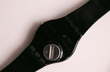 Swatch Schwarzer Anzug GB247 | 2009 Vintage Black Swatch Uhr