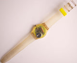 Jahrgang Swatch GK133 Bermudas Uhr | 1990er Jahre Skelett Swatch Uhr
