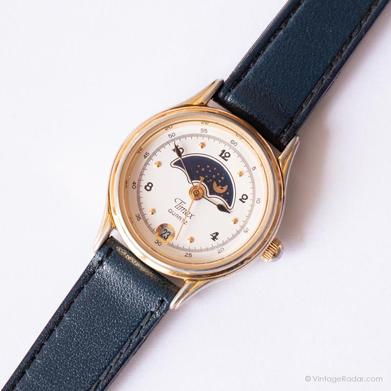 Chronograph Akzent Uhren Mit Echter Mondphase Lunar Grace