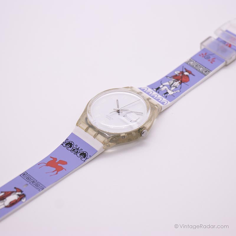 【新品】Swatch SNOW COVERED ユニセックス腕時計GK733 Swatch Watch GK733 SNOW COVERED Gents Quartz Swiss Circa