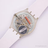2000 Swatch GK733 orologio innevato | Giorno bianco e data Swatch