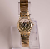 Swatch CuneGonde LK149 reloj | Dama de tono de oro de 1993 Swatch