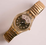 Swatch CuneGonde LK149 reloj | Dama de tono de oro de 1993 Swatch