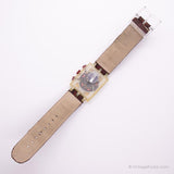 2002 Swatch Suek401c Red Round Watch | RARO Swatch Crono quadrato