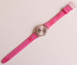 Swatch Lady Mermelada de fruta roja lv107 reloj | Vintage 2006 Pink Swatch Lady