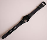Swatch Lady BIARRITZ LN104 Watch | Black Polka-Dot Swatch Lady Vintage