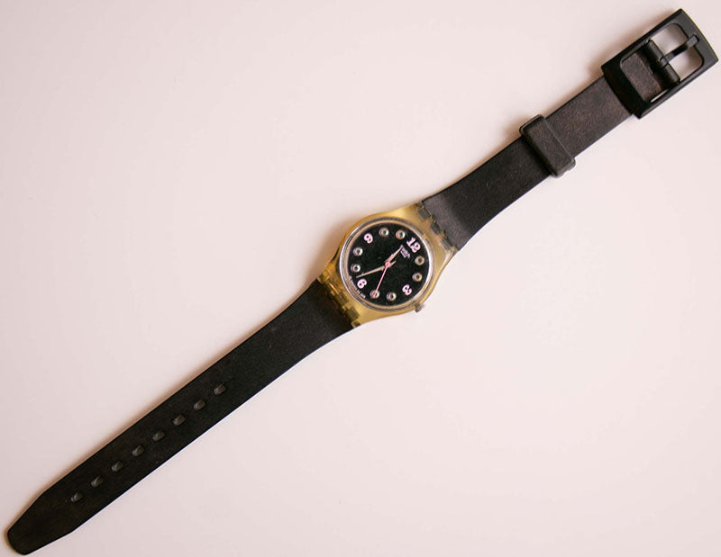 Swatch Watch - LK280 - FIRST ROMANCE RARE Swatch FIRST ROMANCE LK280G Watch | 2007 Swatch Lady  main image 4