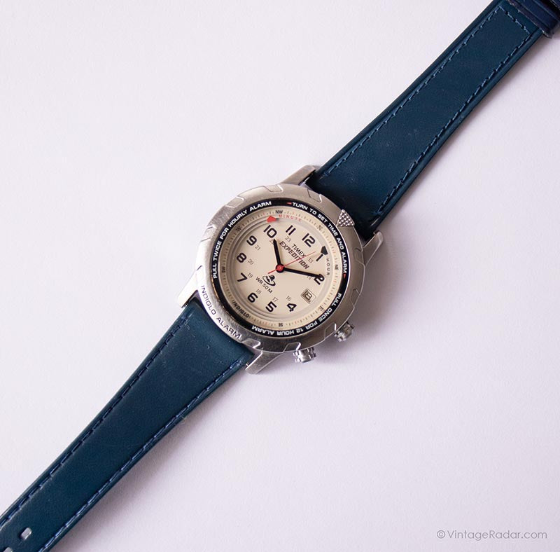 Timex analog shop alarm watch