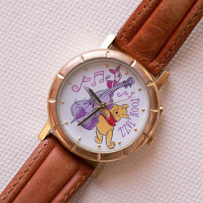 Disney Winnie The Pooh Jazz Musical Watch | Vintage Timex Disney