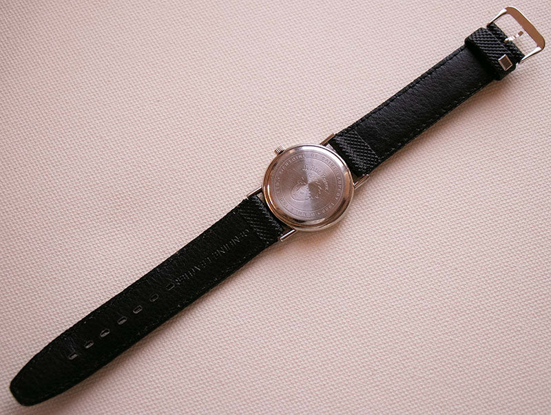 Vintage Lorus Unisex Watch 31mm Goofy Disney Dial Black Leather V515-6A00 Vintage lorus goofy disney - Gem main image 3