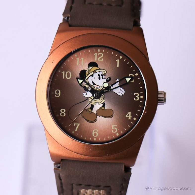 Disney Time Works Military Mickey Mouse Watch – Vintage Radar display picture 3