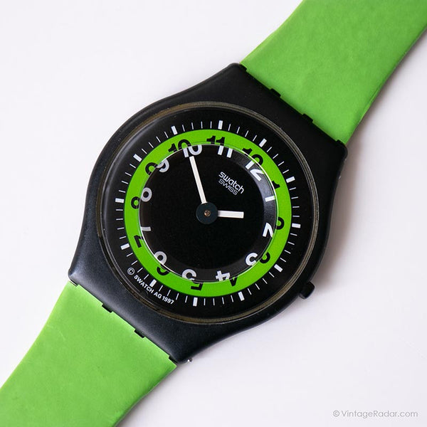 1998 Swatch SFB103 FILIGRANO Watch | Vintage Green Swatch Skin