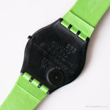 1998 Swatch SFB103 Filigrano montre | Vert vintage Swatch Skin