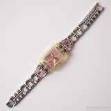 2008 Swatch Subk137g être trouvé rose montre | Rose vintage Swatch Carré