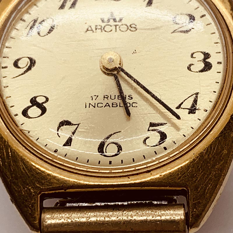 Cadran De Montre Bomber 17 Rubis - Diamètre 27.60 Mm - Pour Horloger