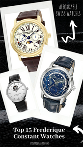 Top 15 mejores relojes constantes de Frederique | Relojes suizos asequibles