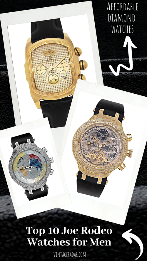 Top 10 mejores relojes Joe Rodeo para hombres | Relojes de diamantes de Joe Rodeo