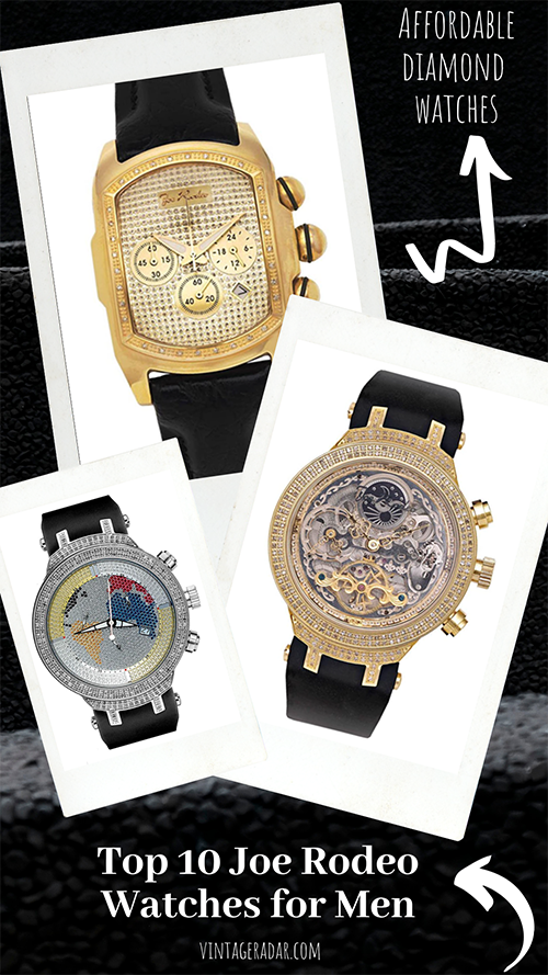 Top 10 Best Joe Rodeo Watches for Men Joe Rodeo Diamond