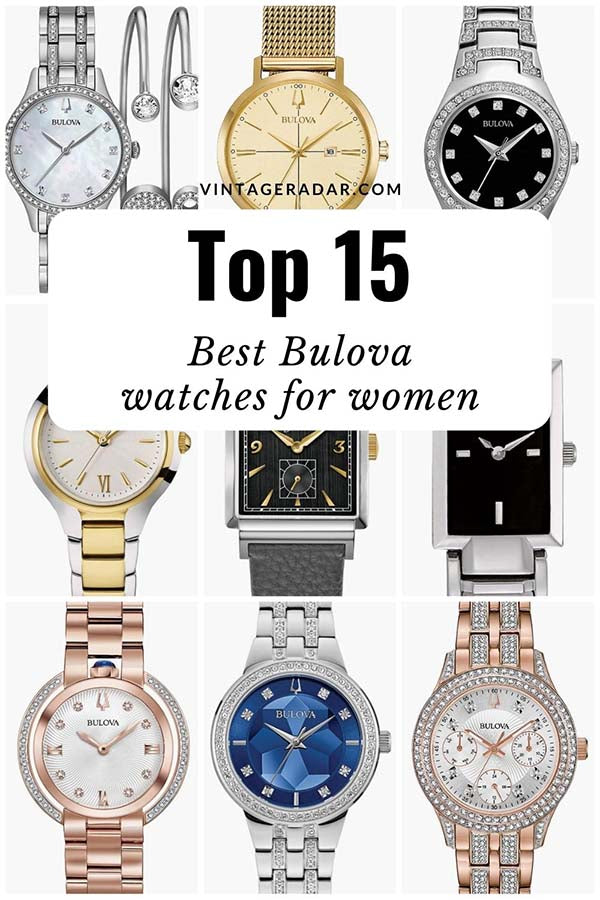 Best 15 Bulova Watches for Women | Ladies Bulova Watches