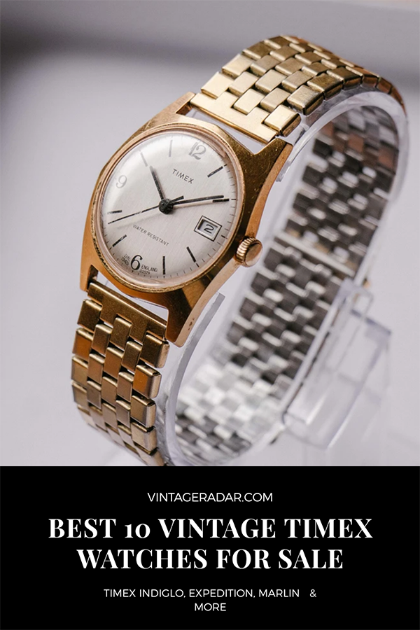 Mejor 10 Vintage Timex Relojes para la venta - Indiglo, Expedition y más