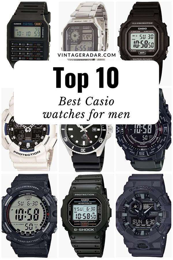 Top 10 mejor Casio Vigilancia para hombres | Mejor hombre Casio Relojes