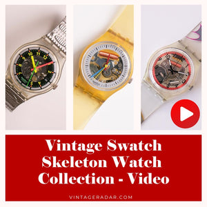 Ancien Swatch Squelette montre Collection