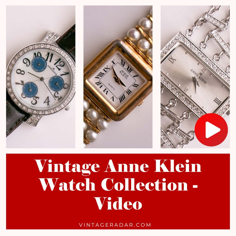 Anne Klein Watch Collection for Women Video Vintage Radar
