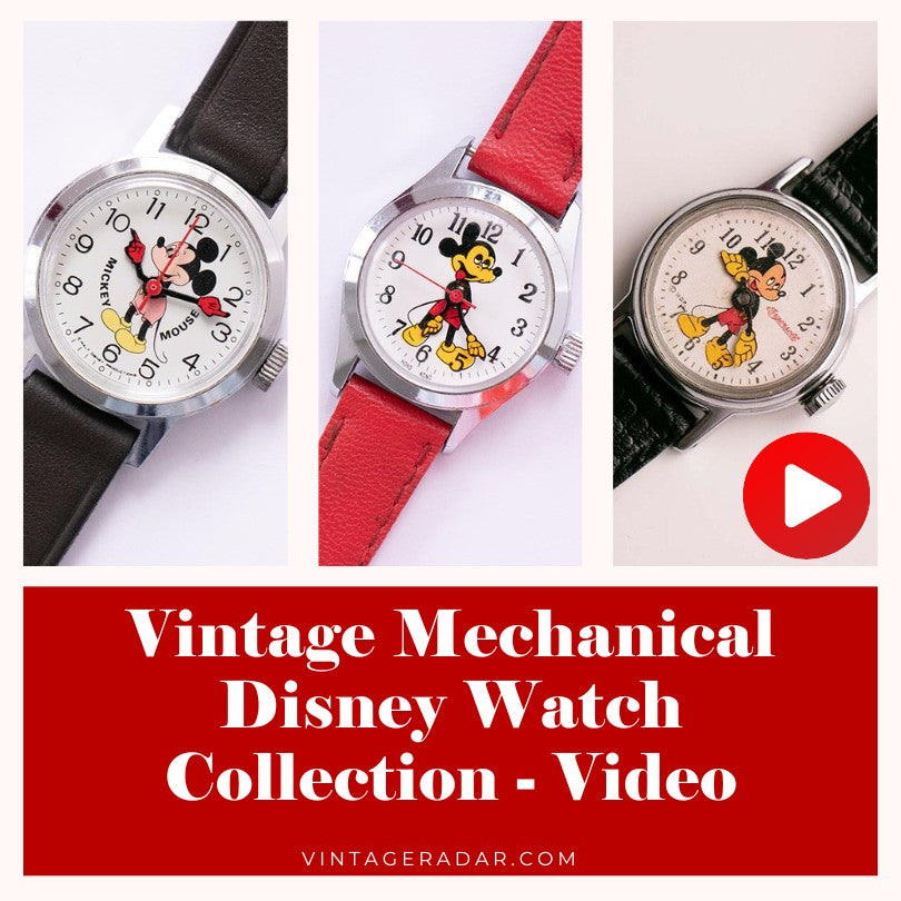 Disney Mecánico reloj Colección Parte 1 - Video