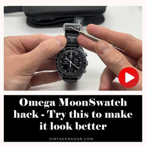 Omega MoonSwatch hack - How to make it look better