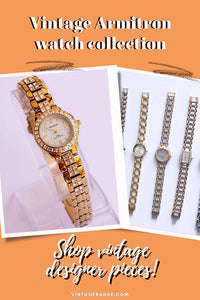 Vintage Armitron Quartz Ladies Watch Collection