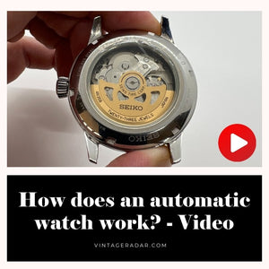 How does an automatic watch work?
