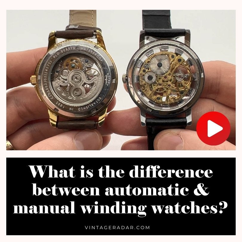 Automatico vs. Winding manuale orologi - Video