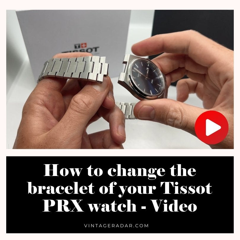 Tissot Bracelet PRX Changement - Tutoriel vidéo