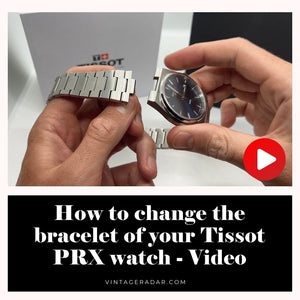 Tissot Cambio de pulsera PRX - Tutorial de video