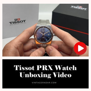 Tissot PRX Quarz Uhr Video -Unboxing