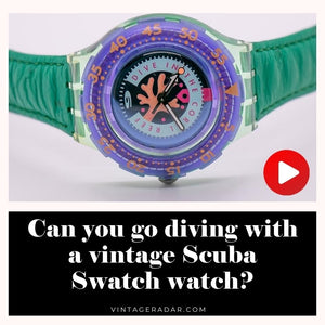 Can you go diving with a vintage Swatch Scuba?