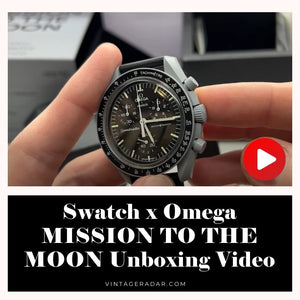 Swatch x Omega MISSION TO THE MOON Unboxing