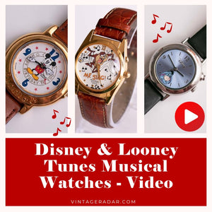 Disney & Looney Tunes Musical Watches - Video