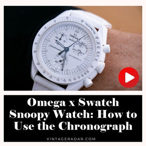 How to Use the Chronograph on a Snoopy Omega x Swatch Watch