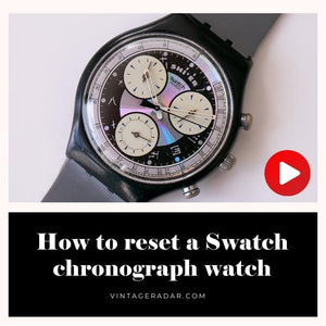 Comment réinitialiser un Swatch chronograph montre - Vidéo