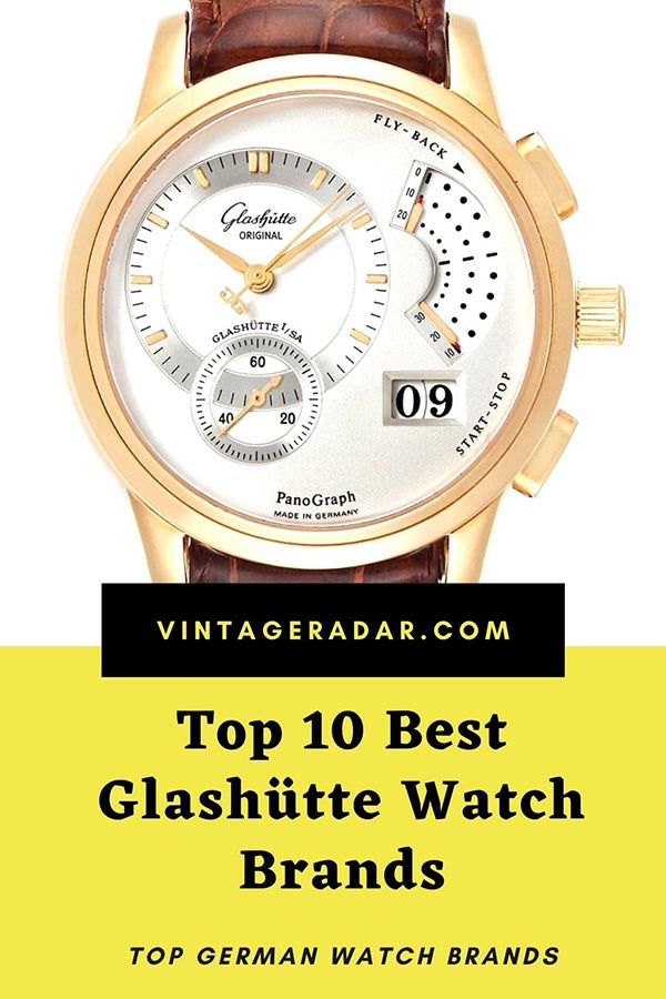 Top 10 migliori marchi di orologi Glashütte | I migliori marchi di orologi tedeschi