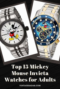Top 15 Best Invicta Mickey Mouse Watches for Adults on Amazon