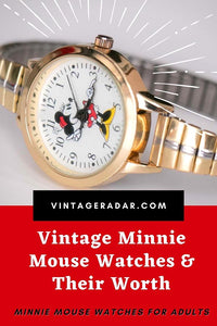 Minnie Mouse Montres: vintage Minnie Mouse montre Modèles et leur valeur