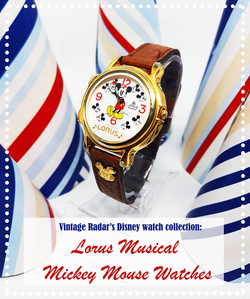 Lorus Musical Mickey Mouse Watch: Rare Disney Watch Collection