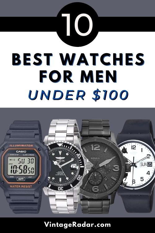 10 meilleures montres pour les hommes de moins de 100 $ | Meilleures montres à 100 $ pour hommes