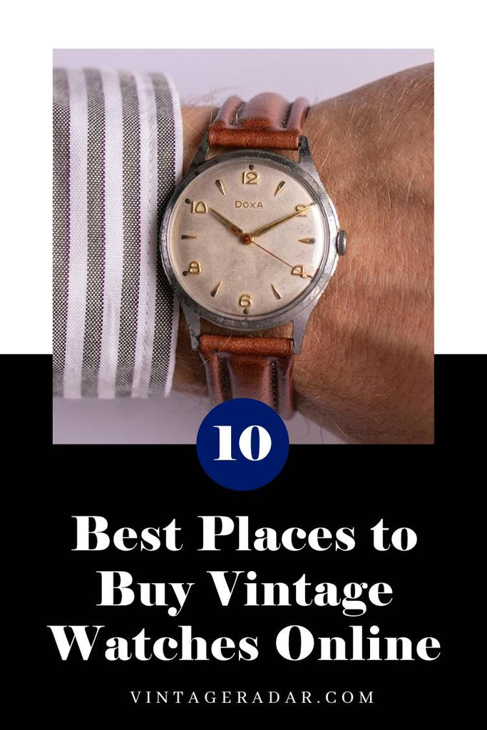 10 Best Places To Buy Vintage Watches Online | Used & Old Watches