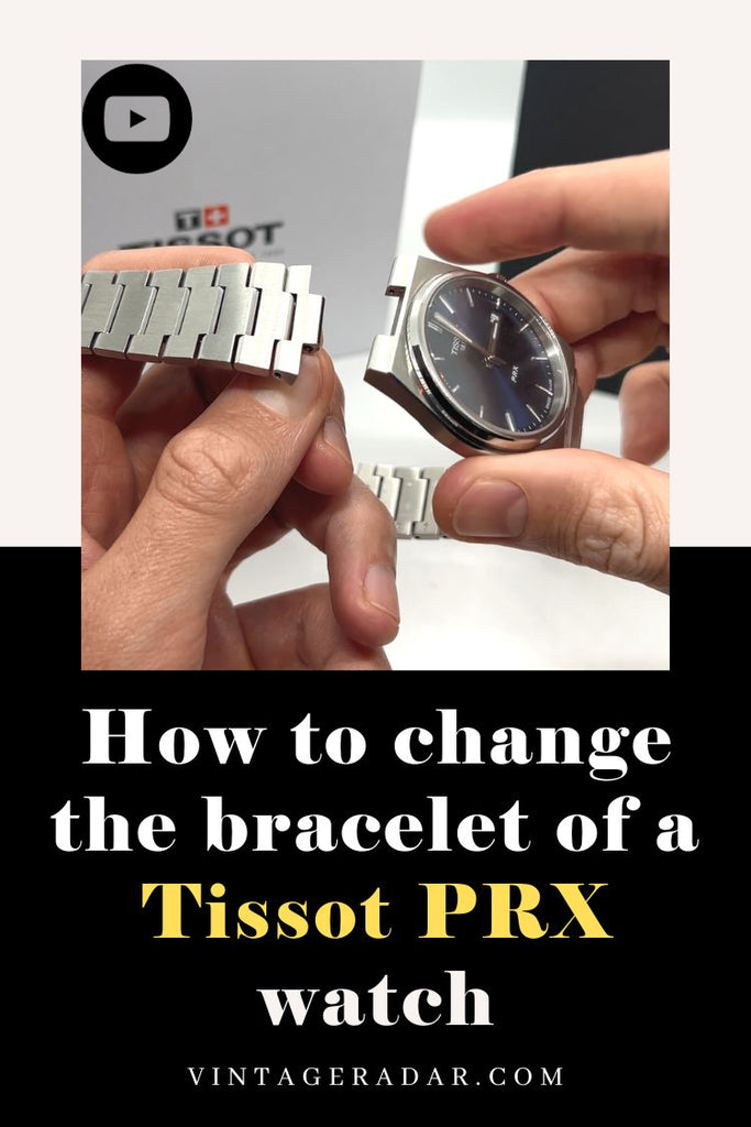How to Replace the Strap on a Tissot PRX Watch